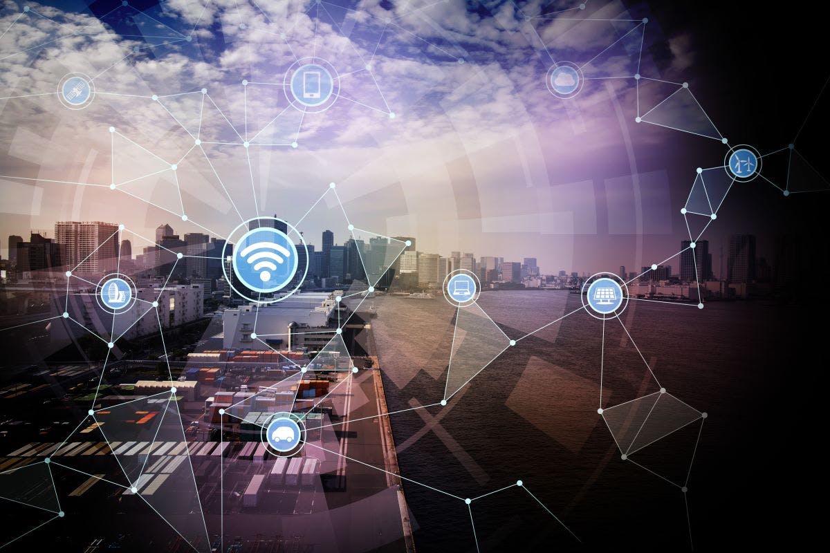 Smart logistics and wireless communication network