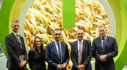 Cem Özdemir, Germany's federal minister of food, agriculture, education and research, opened Schneider Electric’s Mar. 31 press conference at Hannover Messe, with Schneider Electric's Olivier Blum, CEO, Barbara Frei, EVP of industrial automation, Caspar Herzberg, CEOP of Aveva, and Neil Elliott Smith, CPG president. Cem Özdemir, Germany's federal minister of food, agriculture, education and research, opened Schneider Electric’s Mar. 31 press conference at Hannover Messe, with Schneider Electric's Olivier Blum, CEO, Barbara Frei, EVP of industrial automation, Caspar Herzberg, CEOP of Aveva, and Neil Elliott Smith, CPG president.