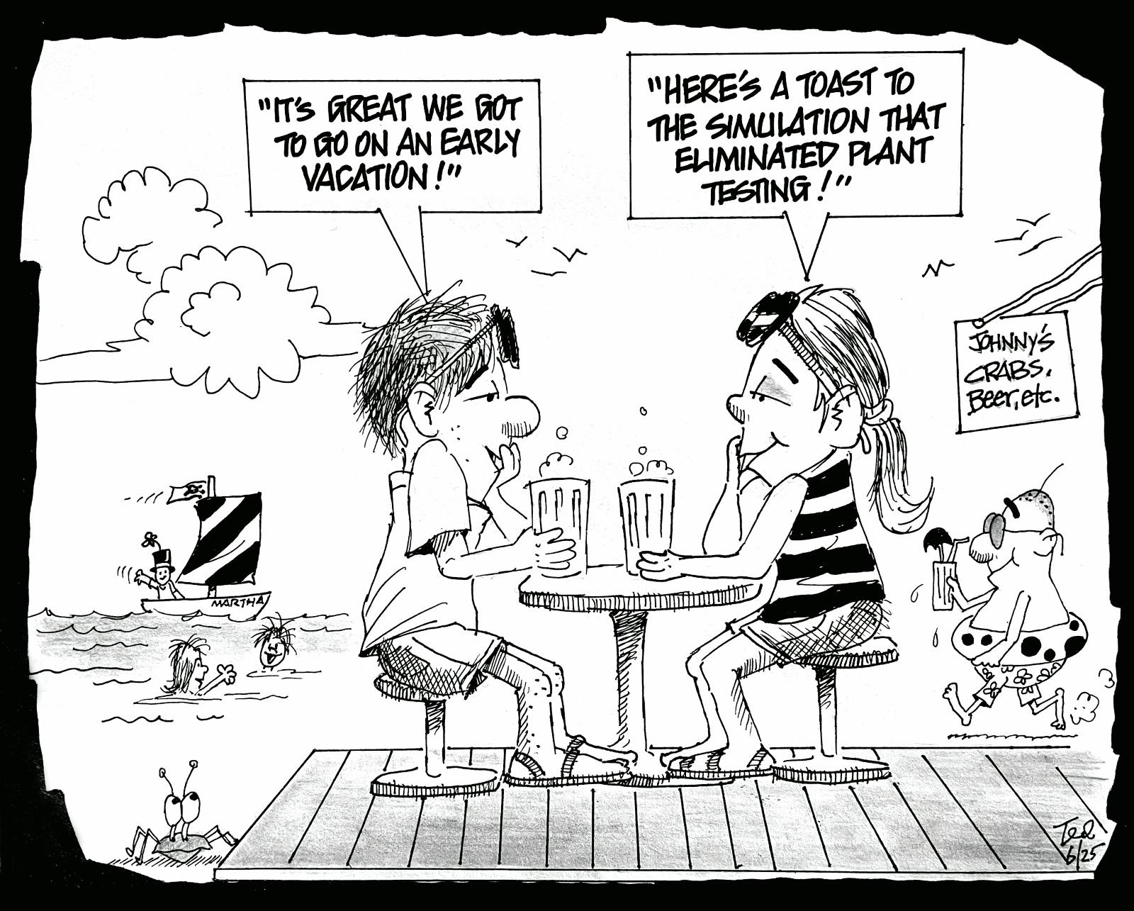 Control Talk June 2025 cartoon