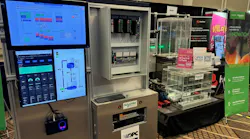 A display shows the integration of Intel's Policy Engine technology into Schneider Electric's EcoStruxture Automation Expert at the 2024 ARC Industry Leader Forum. A display shows the integration of Intel's Policy Engine technology into Schneider Electric's EcoStruxture Automation Expert at the 2024 ARC Industry Leader Forum.