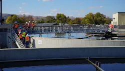 Inland Empire Utility Agency (IEUA) recently undertook a $330 million project to expand its Regional Plant-5 in Chino, Calif., from 16.3 mgd to 22.5 mgd, build a new biosolids facility, and shift part of its treatment process to a membrane-bioreactor (MBR). To balance its water importing, desalting, recycling, groundwater recharging and other tasks, RP-5 standardized on Rockwell Automation’s PlantPAx DCS, power solutions and ThinManager software on VMware virtual servers. Inland Empire Utility Agency (IEUA) recently undertook a $330 million project to expand its Regional Plant-5 in Chino, Calif., from 16.3 mgd to 22.5 mgd, build a new biosolids facility, and shift part of its treatment process to a membrane-bioreactor (MBR). To balance its water importing, desalting, recycling, groundwater recharging and other tasks, RP-5 standardized on Rockwell Automation’s PlantPAx DCS, power solutions and ThinManager software on VMware virtual servers.
