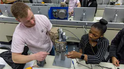 Joliet Junior College and ISA’s Will-DuPage chapter recently assisted the Polished Pebbles program at Shoop Academy in Chicago with its Pink Hard Hat project to introduce African American and Latina girls to skilled trades, construction and manufacturing, including process automation and JJC’s Process Control Instrumentation Technology program. The project started with JJC hosting 25 students at an automation lab, career panel and networking event. Joliet Junior College and ISA’s Will-DuPage chapter recently assisted the Polished Pebbles program at Shoop Academy in Chicago with its Pink Hard Hat project to introduce African American and Latina girls to skilled trades, construction and manufacturing, including process automation and JJC’s Process Control Instrumentation Technology program. The project started with JJC hosting 25 students at an automation lab, career panel and networking event.