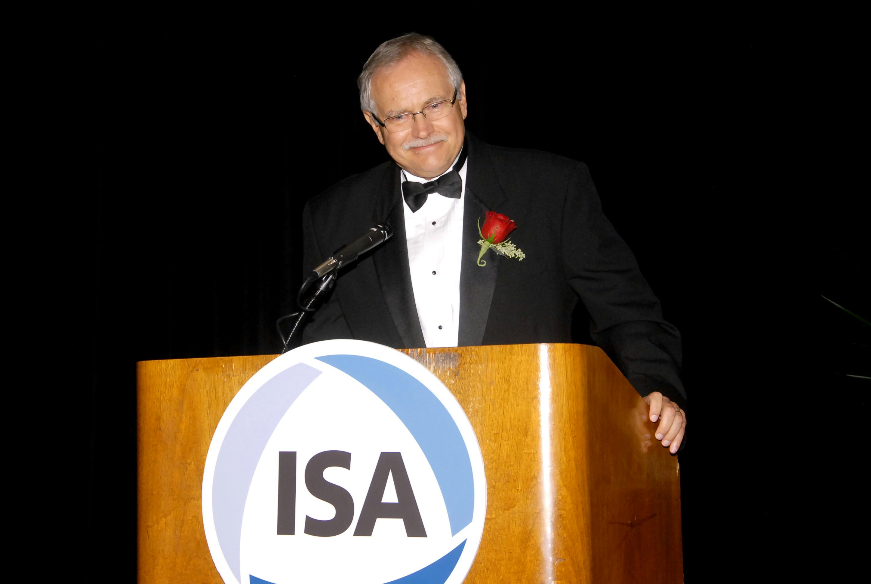 Greg received the ISA Lifetime Achievement Award in 2010