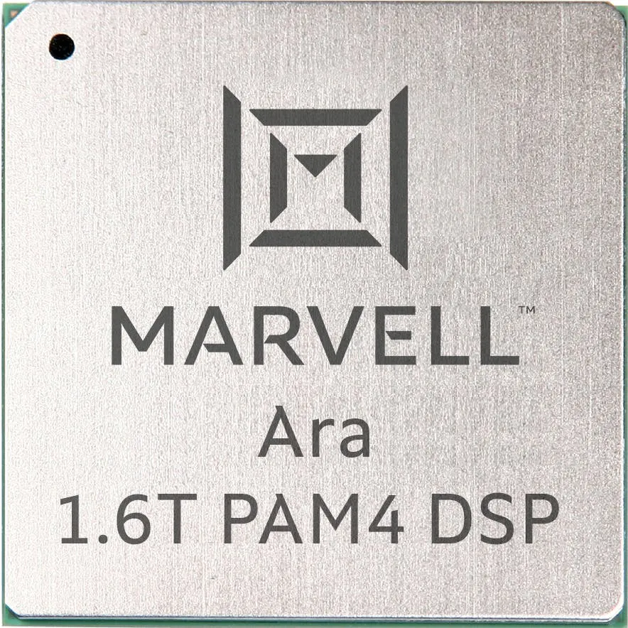 Marvell Ara 3 nm 1.6 Tbps PAM4 Optical DSP Platform from Marvell Technology Marvell Ara 3 nm 1.6 Tbps PAM4 Optical DSP Platform from Marvell Technology