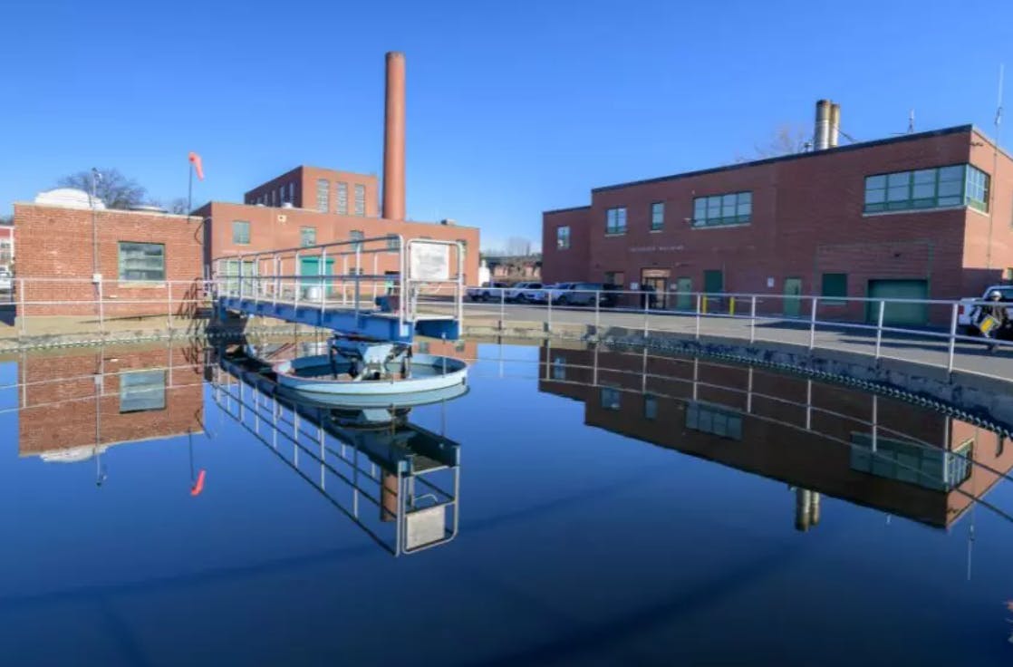 Veolia's wastewater treatment plant in Holyoke, Massachusetts