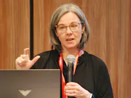 Prudence Hoffman, Honeywell, at Honeywell Users Group 2025 in The Hague Prudence Hoffman, Honeywell, at Honeywell Users Group 2025 in The Hague