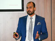 Pranav Bhopatkar, Honeywell, at Honeywell Users Group 2025 in The Hague Pranav Bhopatkar, Honeywell, at Honeywell Users Group 2025 in The Hague