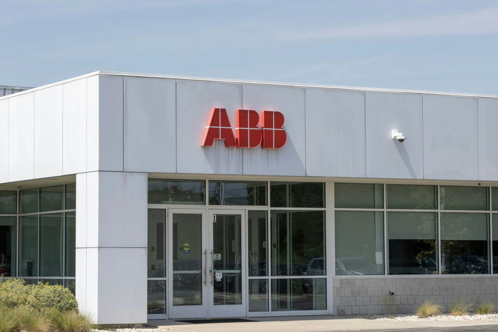 New Berlin: ABB Training center. ABB offers total EV Electric Vehicle charging solutions with CHAdeMO and CSS connections.