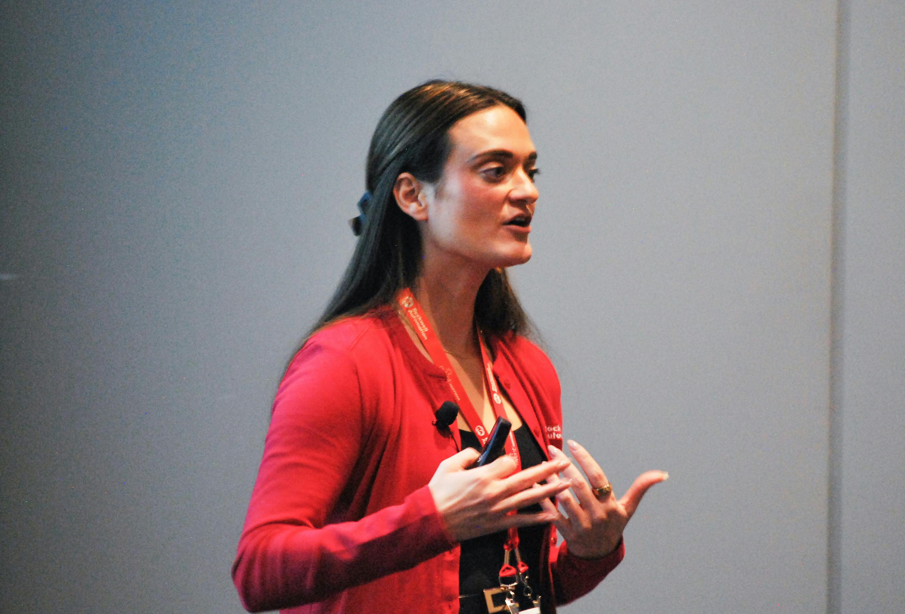 Jessica Morrell, Rockwell Automation, at Rockwell Automation's 2025 Automation Fair