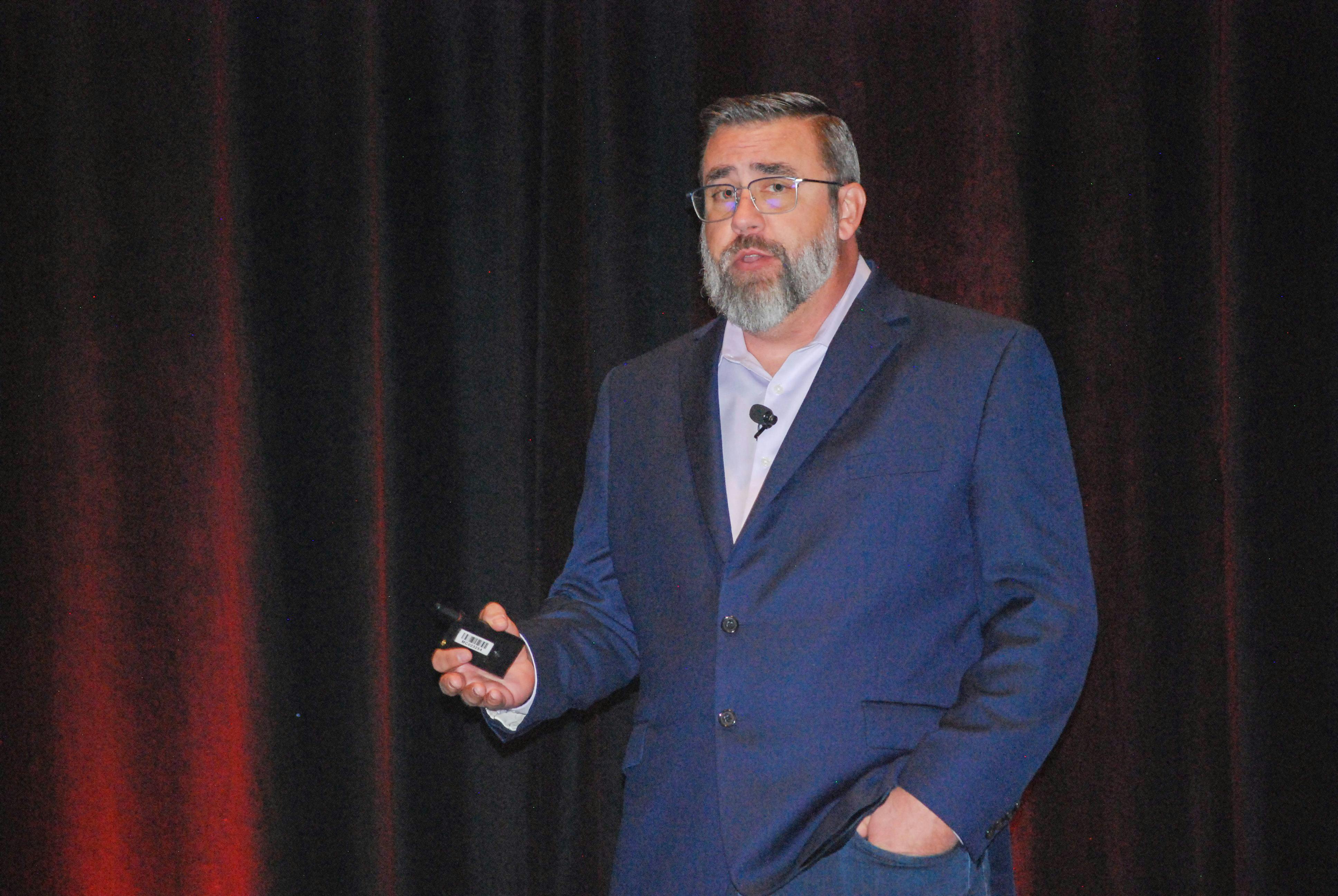 Michael Hart, Rockwell Automation, at Rockwell Automation's 2025 Automation Fair