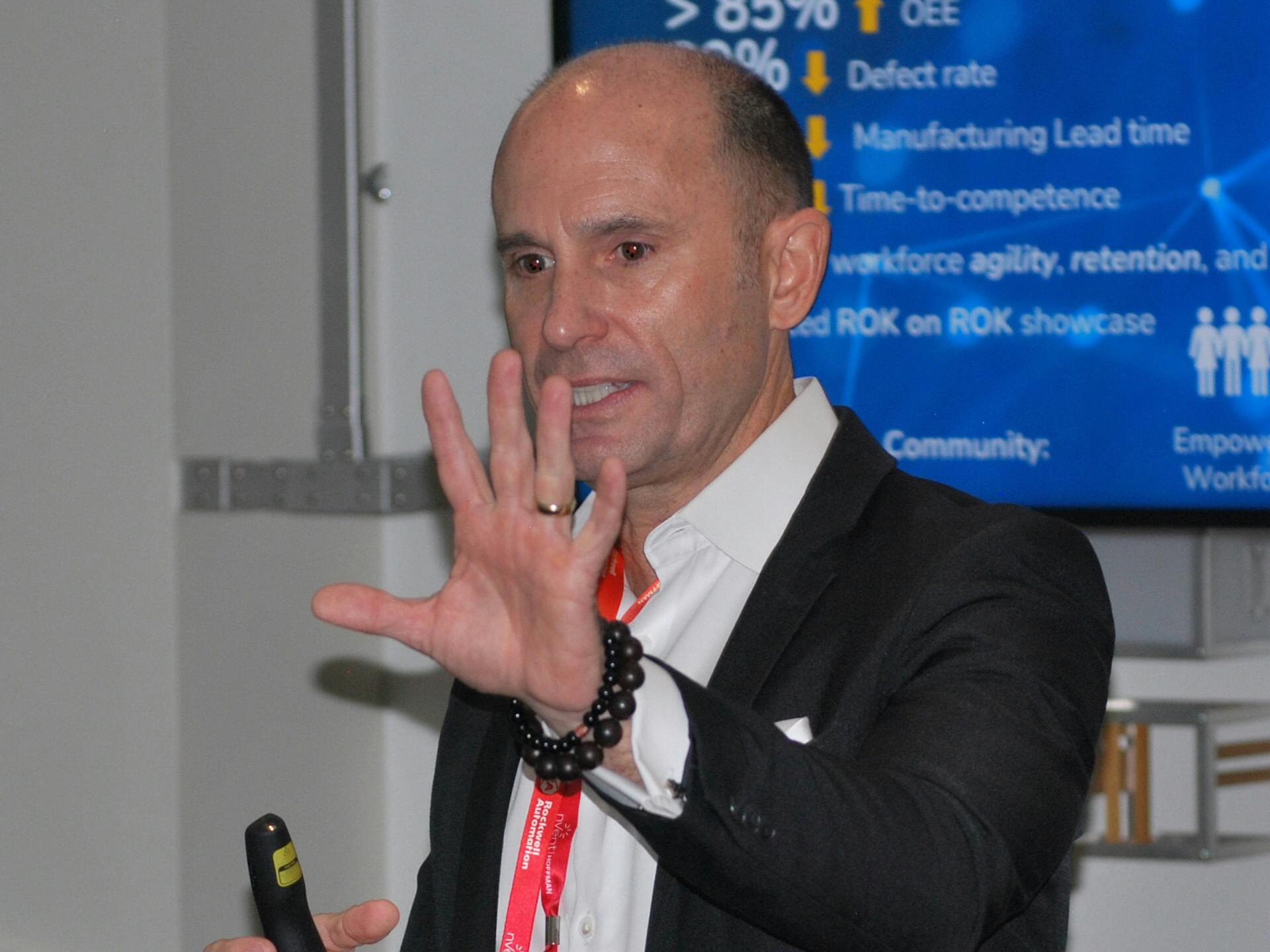 Bob Buttermore, Rockwell Automation, at Rockwell Automation's 2025 Automation Fair