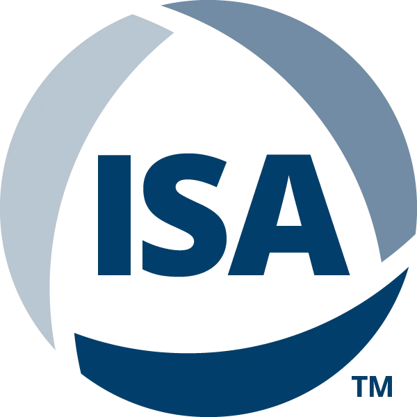 International Society of Automation logo on a white background
