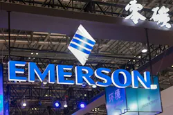 Emerson sign is seen during the fifth China International Import Expo (CIIE) Emerson sign is seen during the fifth China International Import Expo (CIIE)