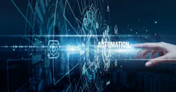 Hand of process engineer touching efficient automation data workflows systems robotics, optimization innovation productivity tasks integration transformation digital solutions. Hand of process engineer touching efficient automation data workflows systems robotics, optimization innovation productivity tasks integration transformation digital solutions.