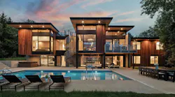 Walls of glass create a light-filled home in a private wooded setting in Minnesota Walls of glass create a light-filled home in a private wooded setting in Minnesota