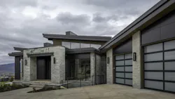 Tri-Corn Black, ALUCOBOND PLUS, ALUCOBOND EasyFix, Red Ledges Side Angle, Park City, UT, Aluminum Composite Material, ACM Tri-Corn Black, ALUCOBOND PLUS, ALUCOBOND EasyFix, Red Ledges Side Angle, Park City, UT, Aluminum Composite Material, ACM