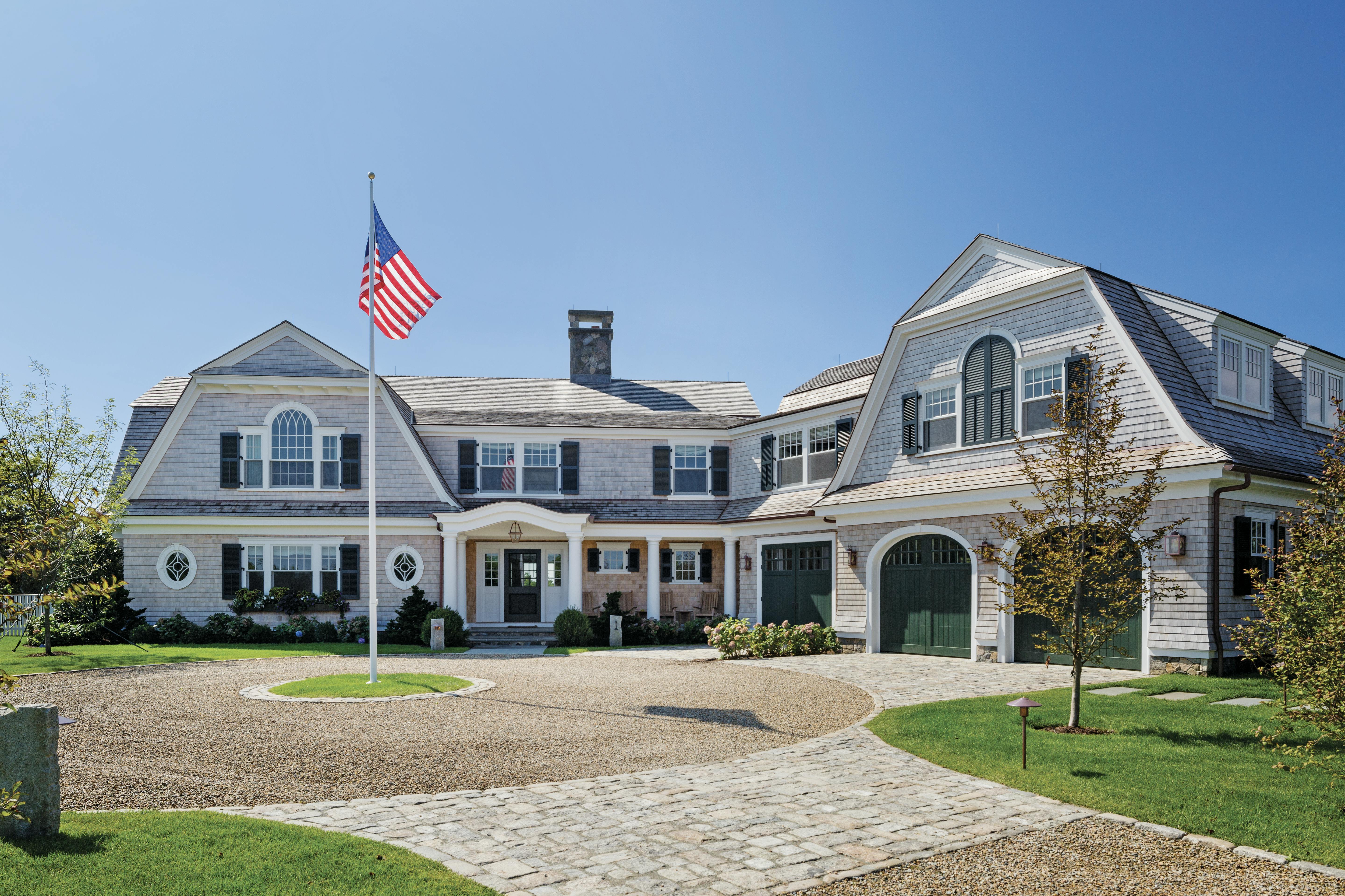 Shingle-style home in Martha's Vineyard