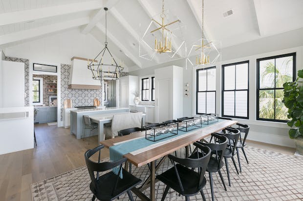 House-design-minimalism-traditional-architecture-open-kitchen-dining-room