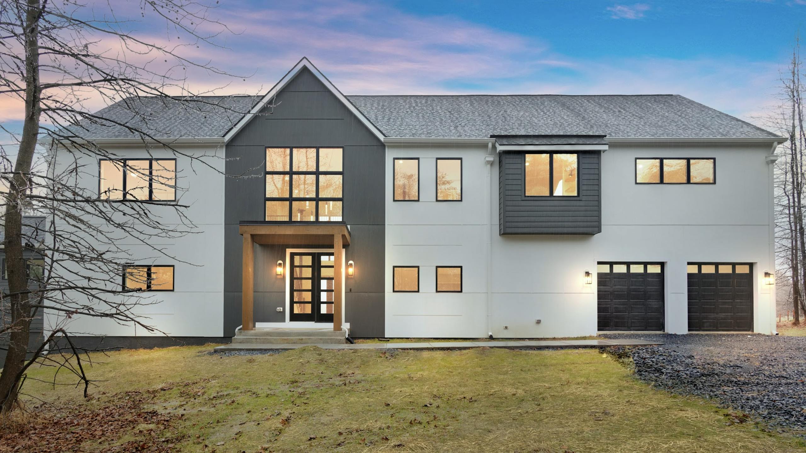 August homes smart home exterior view