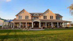 Porch on a home by Regency Builders Porch on a home by Regency Builders