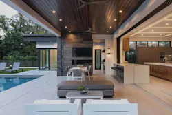 beautiful custom home indoor-outdoor connection beautiful custom home indoor-outdoor connection
