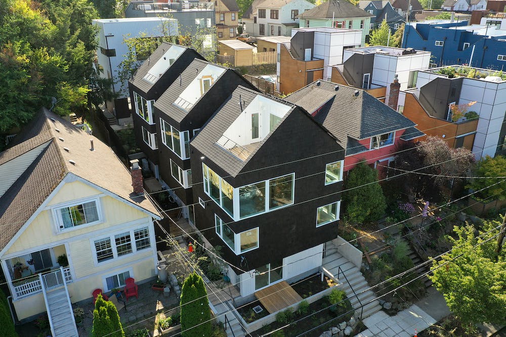 Shake shacks was built by hybrid architecture in seattle and featured on Custom Builder