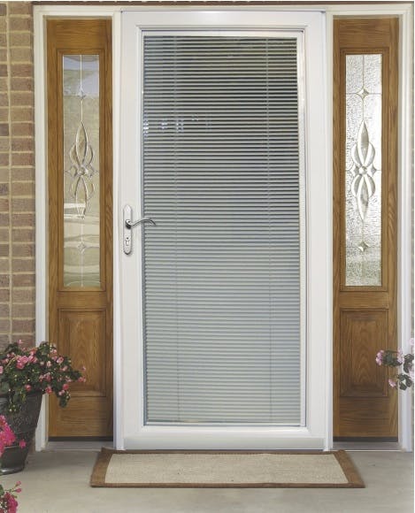 Pella Venetian storm door