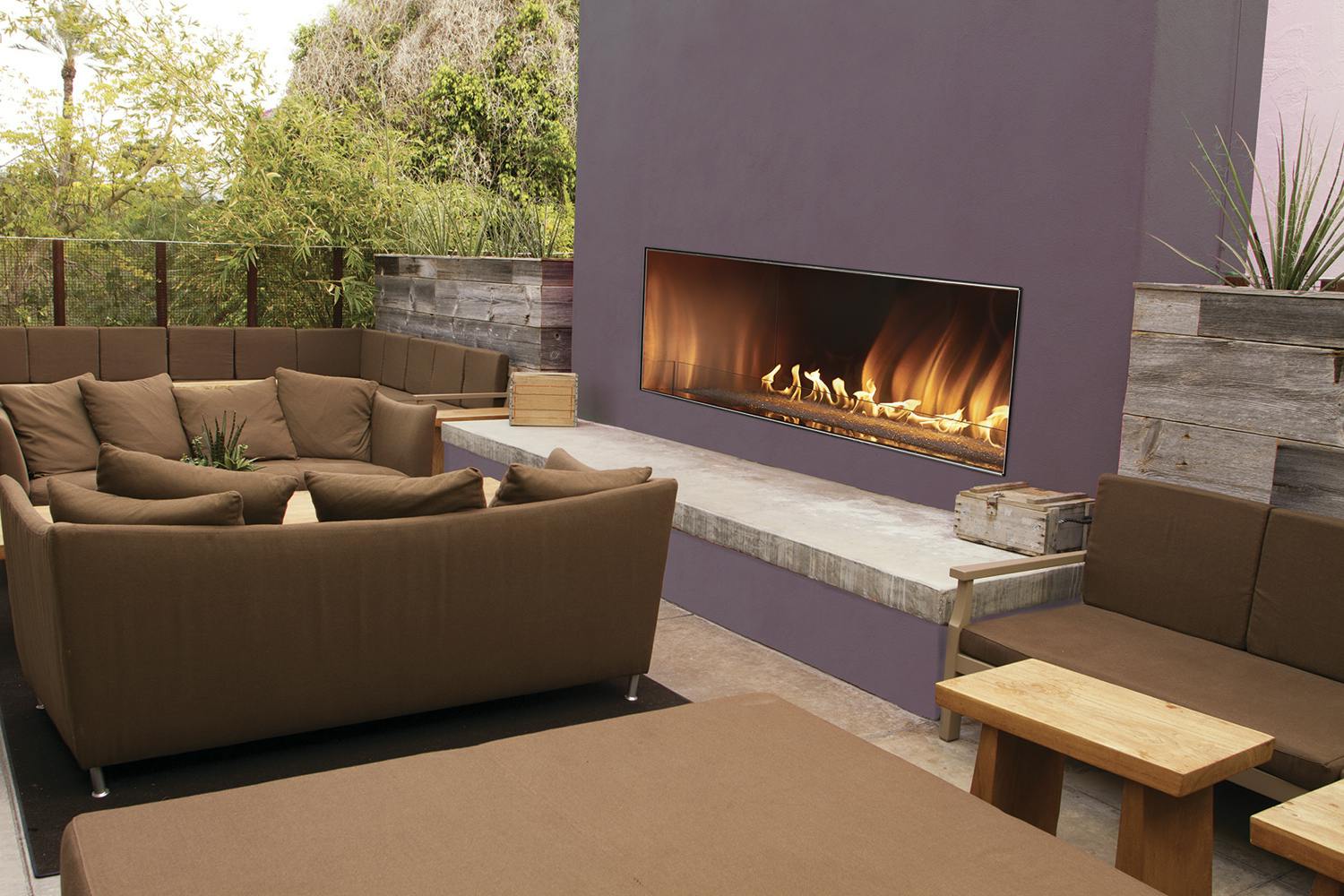 Empire's Outdoor Lineat Fireplace