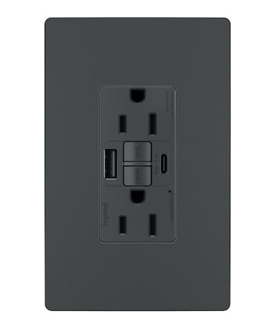 Legrand GFCI USB outlet