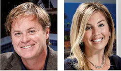 Mark Batson and Bridgette Mazer head shots Mark Batson and Bridgette Mazer head shots