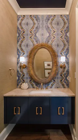 Wall-paper-Powder-Room-with-bold-wallpaper Wall-paper-Powder-Room-with-bold-wallpaper