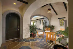 Robert Hidey, outdoor portico Robert Hidey, outdoor portico