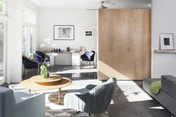 Another view of the moveable wall Another view of the moveable wall