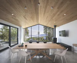 Dining area with a view Dining area with a view