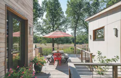 ZeroEnergy Design’s Hingham Marshfront home's outdoor living space ZeroEnergy Design’s Hingham Marshfront home's outdoor living space