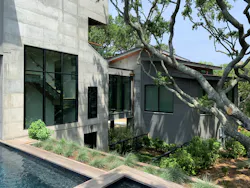 The treehouse exterior bridge The treehouse exterior bridge