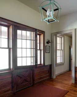 Historic Pennsylvania farmhouse entryway Historic Pennsylvania farmhouse entryway
