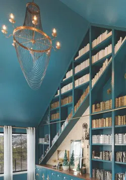 library wall separating home offices library wall separating home offices