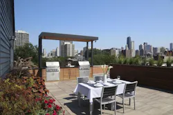 chicago roof decks and gardens outdoor kitchen chicago roof decks and gardens outdoor kitchen