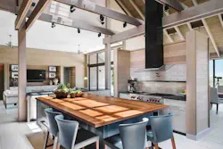 Texas vaxation home dining room Texas vaxation home dining room