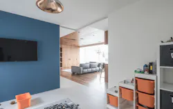 The playroom in a Potrero Hill home designed by Sidell Pakravan Architects The playroom in a Potrero Hill home designed by Sidell Pakravan Architects