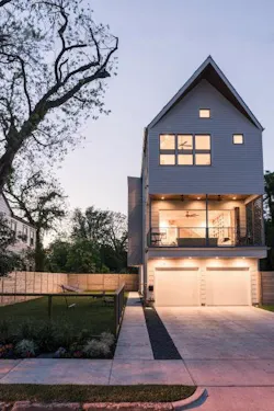 Exterior of prefab custom home Exterior of prefab custom home