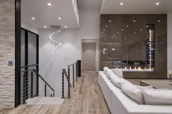 Hillside Paradise fireplace and great room Hillside Paradise fireplace and great room