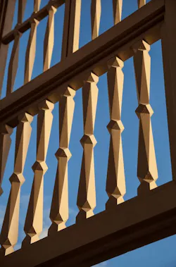 Millwork closeup Millwork closeup