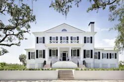 exterior of a plantation-style home exterior of a plantation-style home
