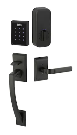 Ares EMPowered Motorized Touchscreen Smart Keypad Entry Set from Emtek Ares EMPowered Motorized Touchscreen Smart Keypad Entry Set from Emtek
