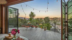 The ADU opens up to a view of the surrounding neighborhood. The ADU opens up to a view of the surrounding neighborhood.