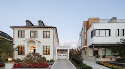 Prescott and Maximus exteriors | Narrow lot | Visbeen Architects Prescott and Maximus exteriors | Narrow lot | Visbeen Architects