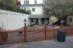 Before photo of yard Before photo of yard