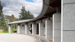 Curved lines are not a problem with the Dario panelization system, which, Escobedo says, has no design limitations. Curved lines are not a problem with the Dario panelization system, which, Escobedo says, has no design limitations.